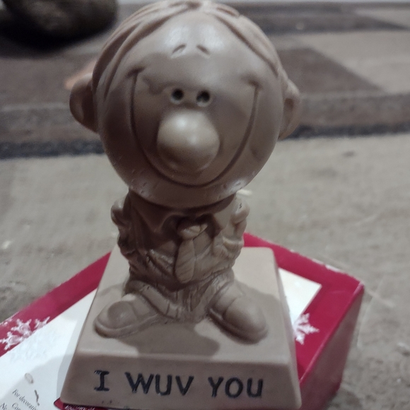 Vintage Russ Berrie I Love you guy figure - Picture 2 of 7